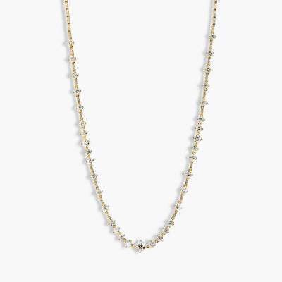 4 Carat Scattered Diamond Tennis Necklace - Private Label product