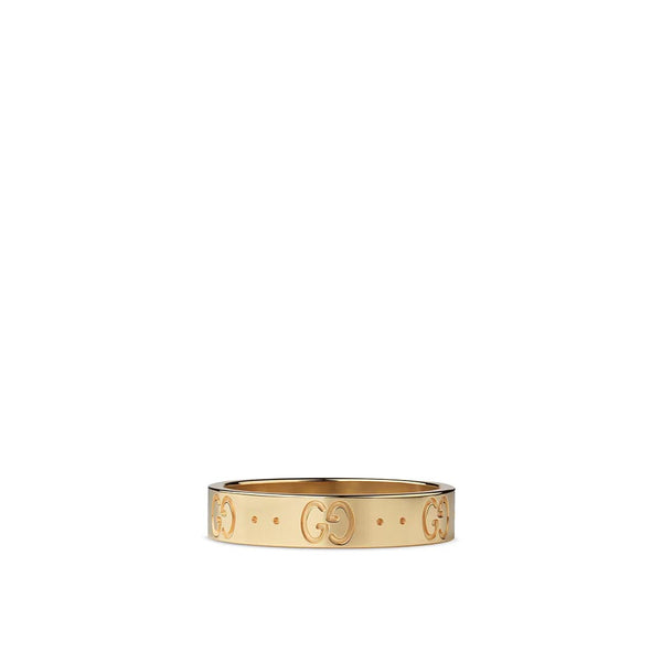 Gucci Icon Yellow Gold Thin Ring