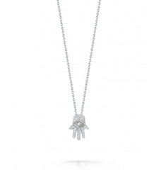 Roberto Coin Tiny Treasures Hamsa Hand of Fatima Necklace