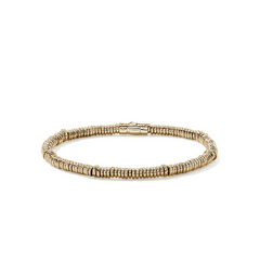 John Hardy Heishi Bracelet in Yellow Gold
