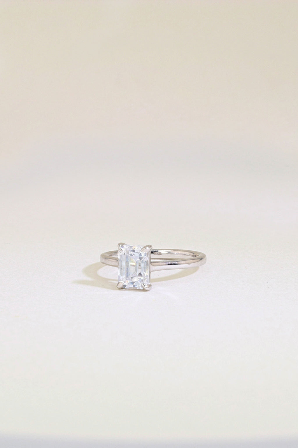 The Round Solitaire Engagement Ring