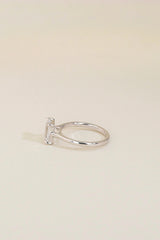 The Pear Solitaire Engagement Ring in Rose Gold
