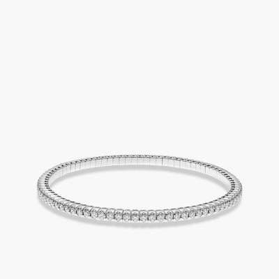 Hulchi Belluni 18k Gold Stretch Bracelet with 2.49ct Diamonds - Hulchi Belluni product