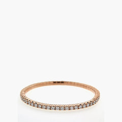 Hulchi Belluni 18k Gold Stretch Bracelet with 6.00ct Diamonds