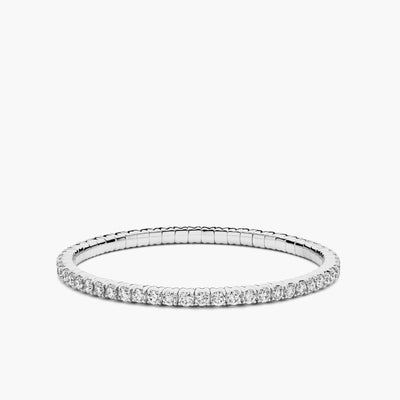 Hulchi Belluni 18k Gold Stretch Bracelet with 6.00ct Diamonds - Hulchi Belluni product