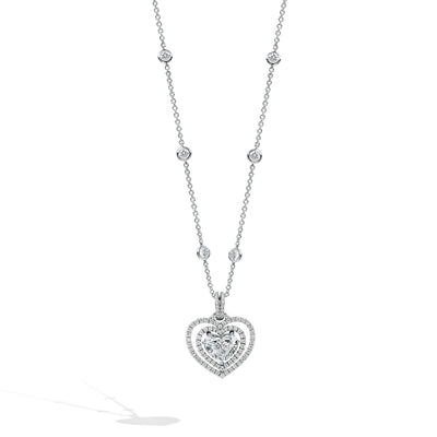 Robert Pelliccia 1.50 Carat Heart Diamond Necklace - Robert Pelliccia product