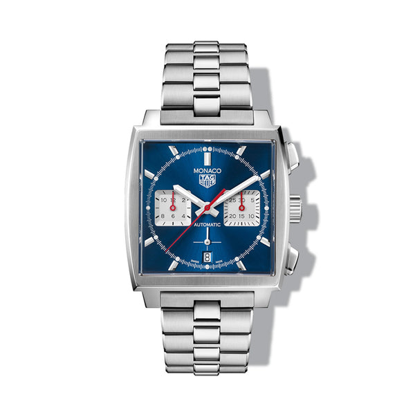 TAG Heuer Monaco Blue Dial Heuer 02 - 39MM