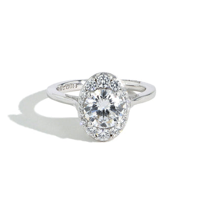 Tacori Inflori Oval Bloom Diamond Engagement Ring Setting - Tacori product