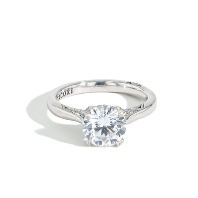 Tacori Royal T Round Solitaire Engagement Ring Setting - Tacori product