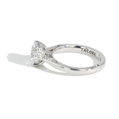 Tacori Royal T Round Solitaire Engagement Ring Setting