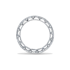 Tacori Reverse Crescent Channel Set Eternity Wedding Band