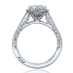 Tacori HT2555RD Petite Crescent Bloom Engagement Ring Setting