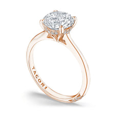Tacori Founder's Collection Round Pave Hidden Halo Engagement Ring Setting