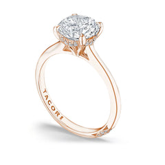 Tacori Founder's Collection Round Pave Hidden Halo Engagement Ring Setting