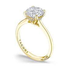 Tacori Founder's Collection Round Pave Hidden Halo Engagement Ring Setting