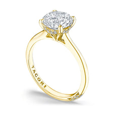 Tacori Founder's Collection Round Pave Hidden Halo Engagement Ring Setting