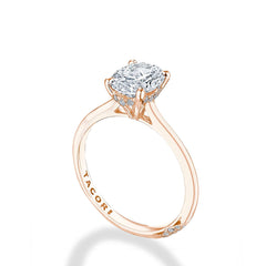Tacori Founder's Collection Pave Hidden Halo Oval Engagement Ring Setting
