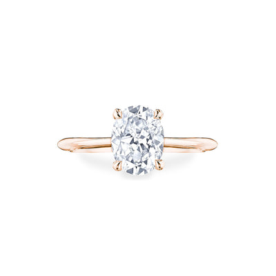 Tacori Founder's Collection Pave Hidden Halo Oval Engagement Ring Setting - Tacori product