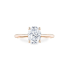Tacori Founder's Collection Pave Hidden Halo Oval Engagement Ring Setting