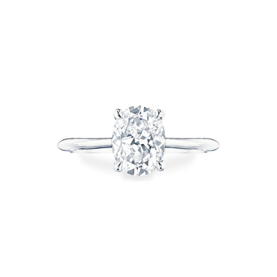 Tacori Founder's Collection Pave Hidden Halo Oval Engagement Ring Setting - Tacori product