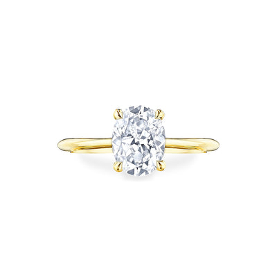 Tacori Founder's Collection Pave Hidden Halo Oval Engagement Ring Setting - Tacori product