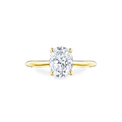 Tacori Founder's Collection Pave Hidden Halo Oval Engagement Ring Setting