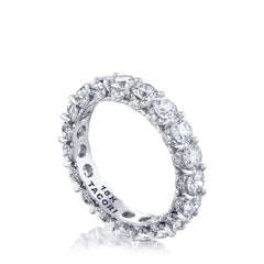 Tacori RoyalT Round Diamond Crescent Eternity Band