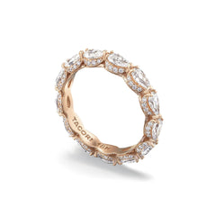 Tacori RoyalT Pear Pavé Diamond Eternity Band