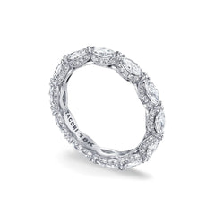 Tacori RoyalT Marquise Diamond Eternity Wedding Band HT266065