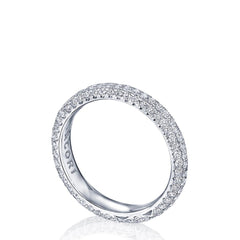 Tacori Crescent Crown Diamond Wedding Ring