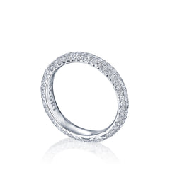 Tacori Crescent Crown Diamond Wedding Ring