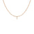 EF Collection Diamond Initial Charm in Yellow gold