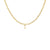 EF Collection Diamond Initial Charm in Yellow gold