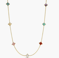 Roberto Coin Venetian Princess Multi-Gemstone Necklace