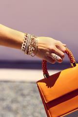 Private Label 18K Pave Anchor Link Bracelet