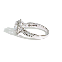 Verragio Insignia Double Cushion Halo Engagement Ring Setting