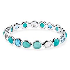 Ippolita Rock Candy Mixed Gemstone Oval Bangle