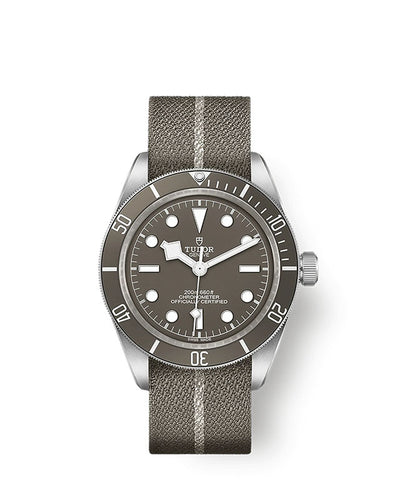 TUDOR Black Bay 58 925 with 39mm Silver Case and Taupe Fabric Strap - Tudor product