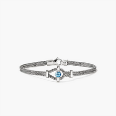 john-hardy-icon-bracelet-sterling-silver-swiss-blue-topaz-front