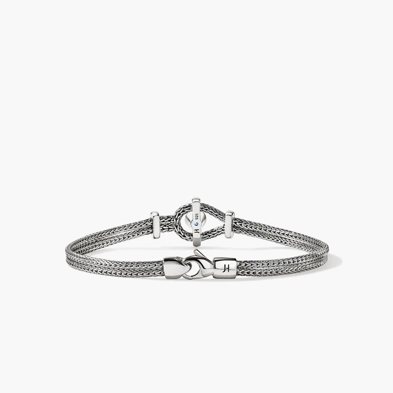 john-hardy-icon-bracelet-sterling-silver-swiss-blue-topaz-back