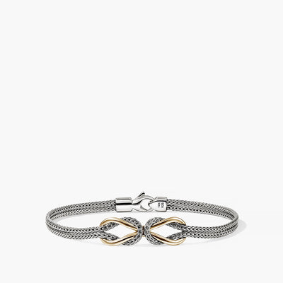 Love Knot Infinite Two-Tone Double Row Bracelet - John Hardy product