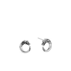 John Hardy Legends Naga Dragon Stud Earrings