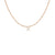EF Collection Diamond Initial Charm in Yellow gold