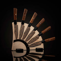 William Henry K22 Black Flare Steak Knives