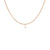 EF Collection Diamond Initial Charm in Yellow gold