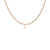 EF Collection Diamond Initial Charm in Yellow gold