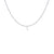 EF Collection Diamond Initial Charm in Yellow gold
