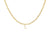 EF Collection Diamond Initial Charm in Yellow gold