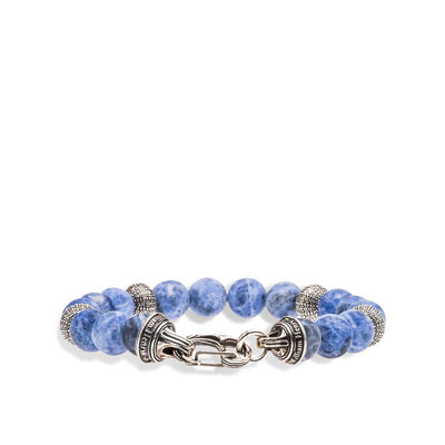 William Henry Beach Comber Silver Bead Bracelet - William Henry product