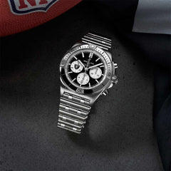 Breitling Chronomat B01 NFL Las Vegas Raiders Edition with Rouleaux Steel Bracelet - 42mm